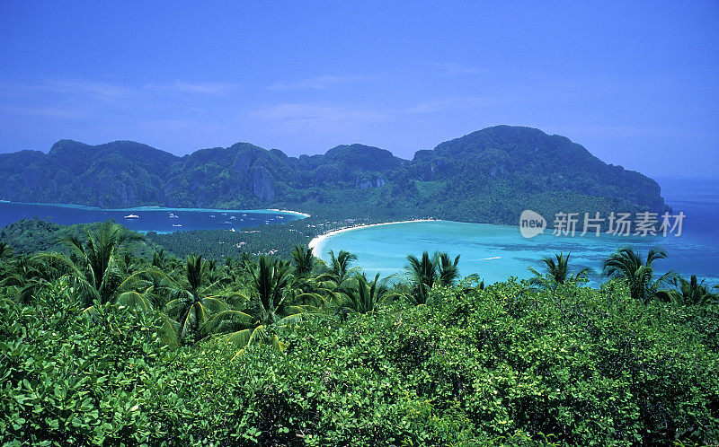 Koh phi don岛甲米泰国海滩